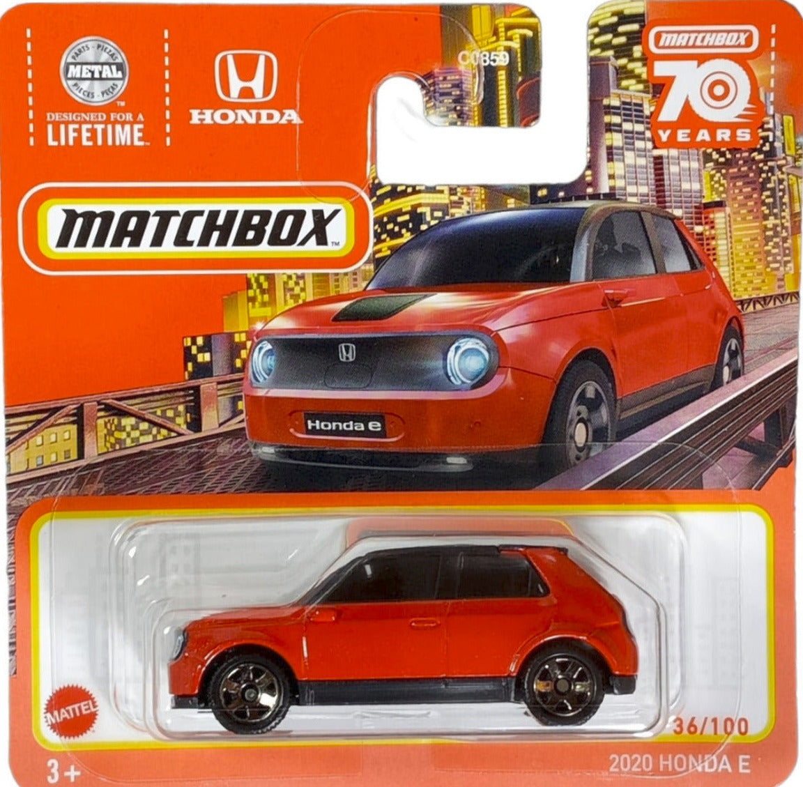 MATCHBOX 2020 Honda e Red 36 100 MBX Metro 1 64 HLC92