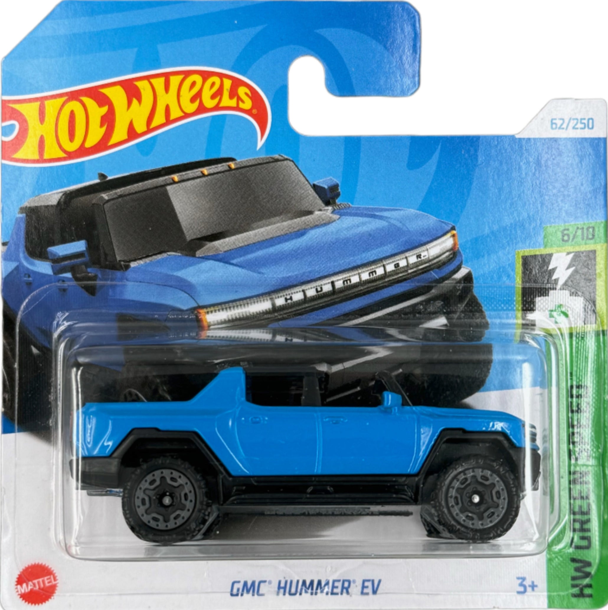 2024 Hot Wheels - GMC Hummer EV - 62/250 - HW Green Speed - 6/10 1:64