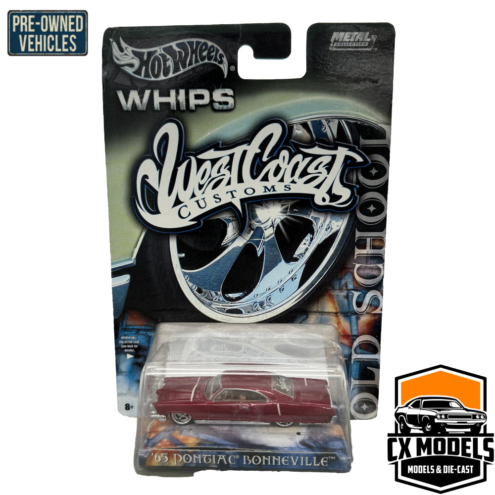 HOT WHEELS Whips West Coast Customs 65 Pontiac Bonneville 1 64 Old School C2664