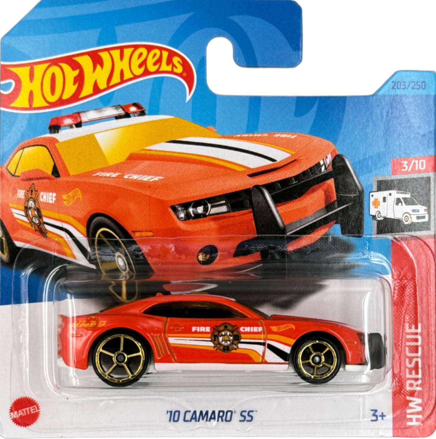 2023 HOT WHEELS '10 Camaro SS 203/250 HW Rescue 3/10 1:64 - HKJ19