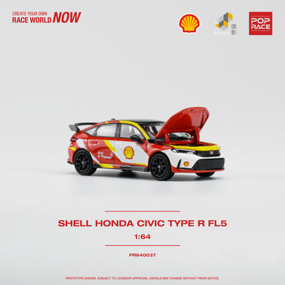 POP RACE Honda Civic Type R (FL5) Shell 1:64 - PR640037