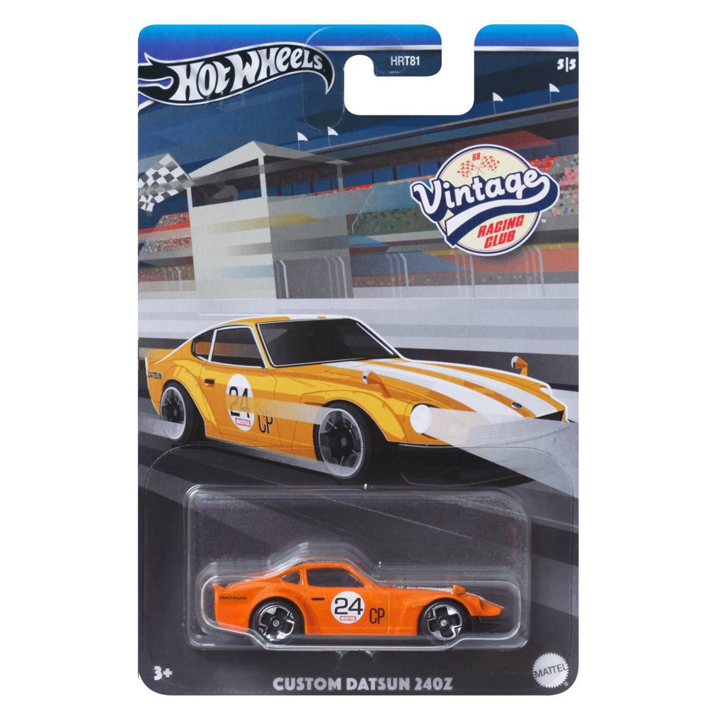 2024 HOT WHEELS Vintage Racing Club Custom Datsun 240Z 5/5 1:64 Mix B - HRV10