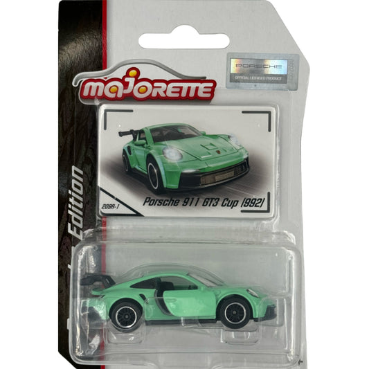 MAJORETTE Porsche Premium Edition - Porsche 911 GT3 Cup 992 Green 1:64 - 209R-2