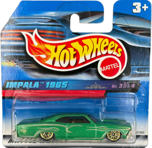 1999 HOT WHEELS 1965 Chevy Impala #955 Pinstripe Power 3/4 1:64 - 21303