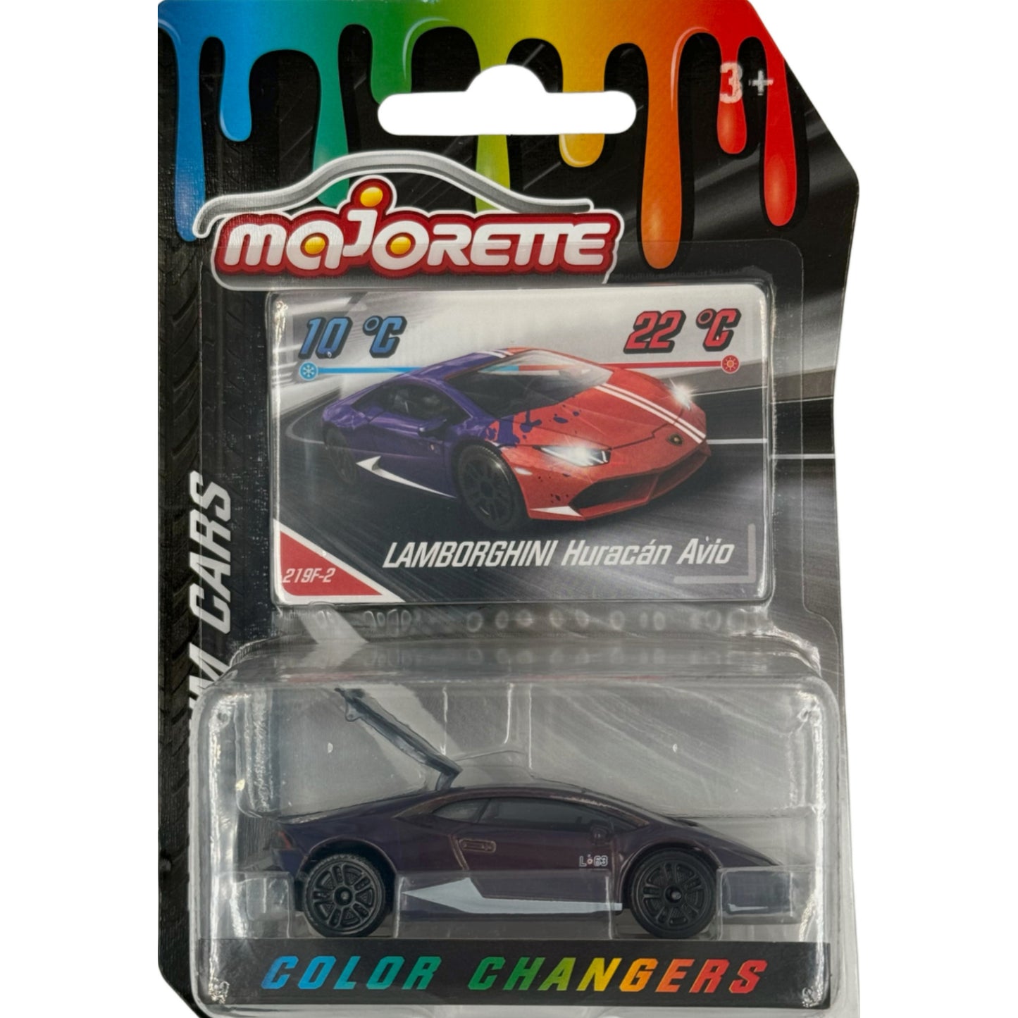 MAJORETTE Colour Changers Premium Edition - Lamborghini Huracan Avio 1:64 - 219F-2