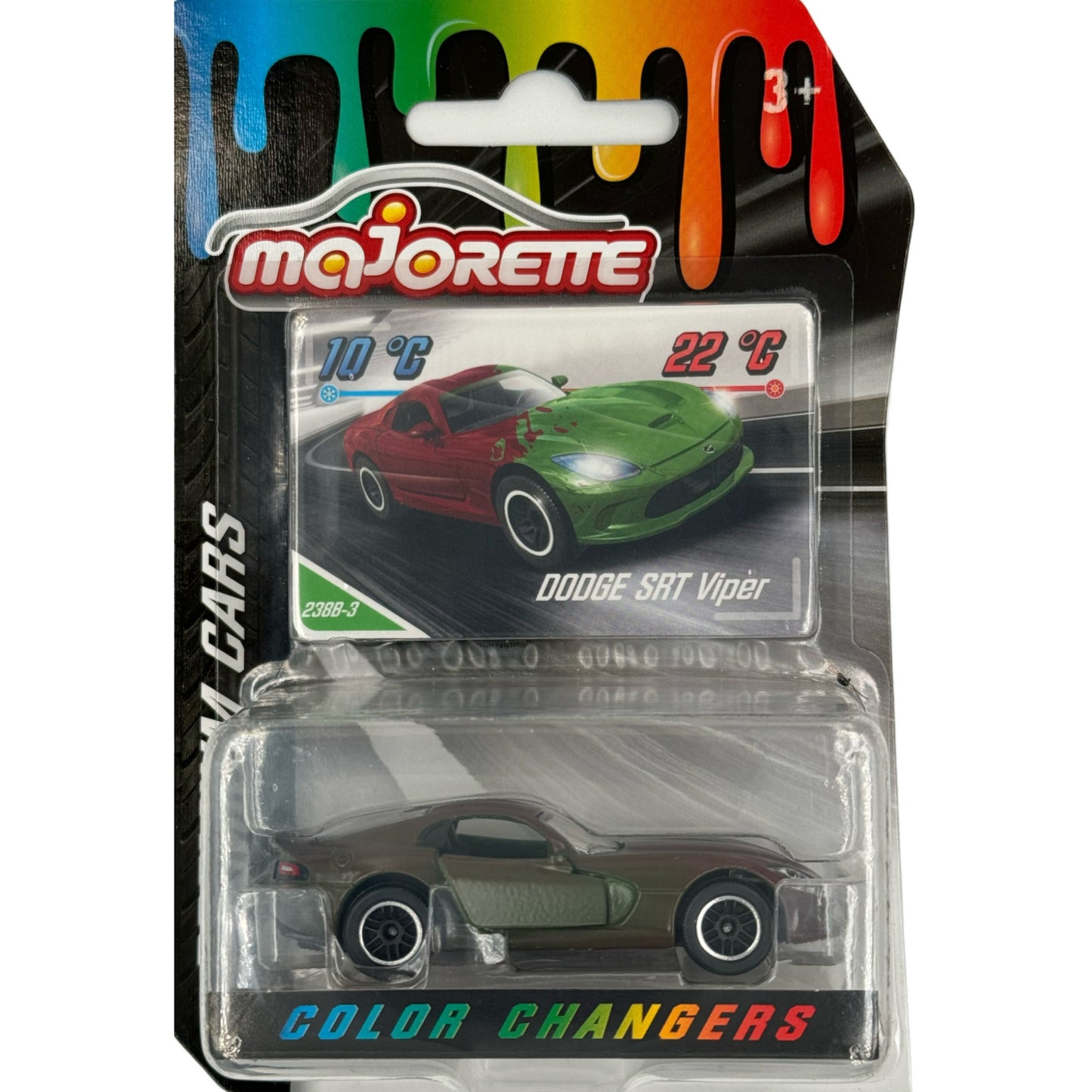 MAJORETTE Colour Changers Premium Edition - Dodge Viper SRT 1:64 - 238B-3