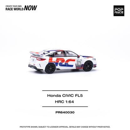 POP RACE Honda Civic Type-R (FL5) TCR - HRC 1:64 - PR640030