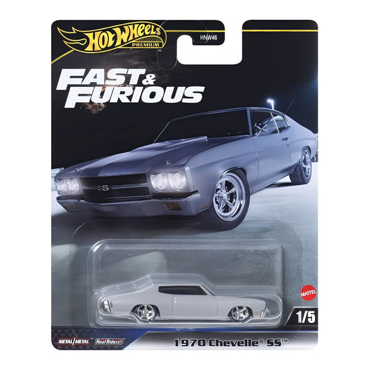 HOT WHEELS Premium Fast & Furious - 1970 Chevelle SS - 1/5 1:64 - JBL94