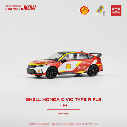 POP RACE Honda Civic Type R (FL5) Shell 1:64 - PR640037