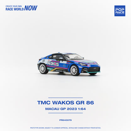 POP RACE Toyota GR86 TMC Wakos Macau GP 2023 1:64 - PR640079