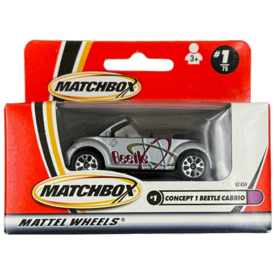 MATCHBOX Concept 1 Volkswagen Beetle Cabrio #1 1:64 - 92434