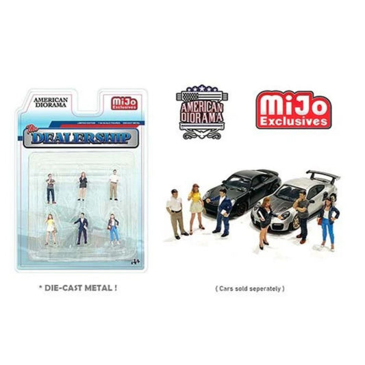 American Diorama Limited Edition Die Cast Figure Set - Dealership - AD76476