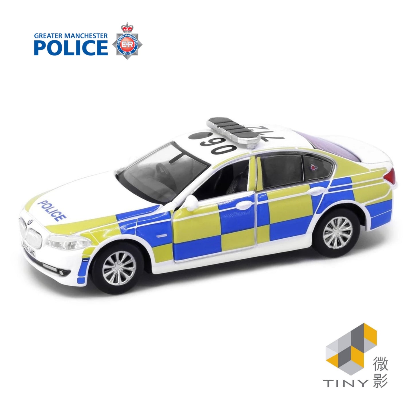 TINY CITY BMW 5 Series F10 Greater Manchester Police Car 1:64 - ATC64308