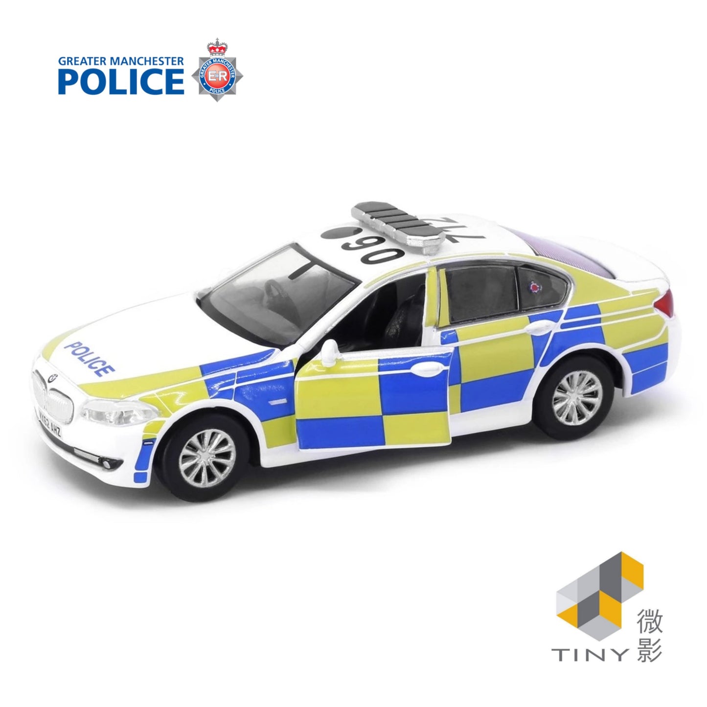 TINY CITY BMW 5 Series F10 Greater Manchester Police Car 1:64 - ATC64308