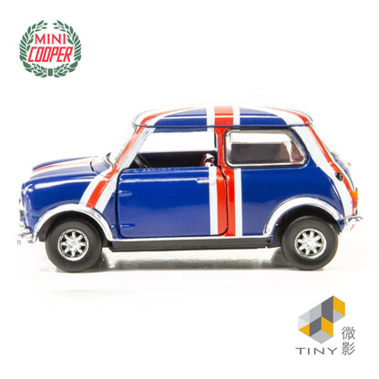 TINY CITY Mini Cooper Union Jack RHD 1:50 - ATC64545