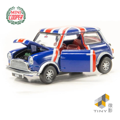 TINY CITY Mini Cooper Union Jack RHD 1:50 - ATC64545