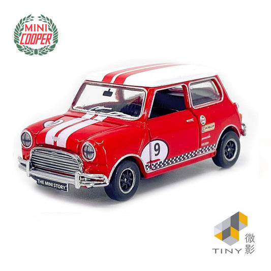 TINY CITY Mini Cooper Racing #9 1:50 - ATC64734