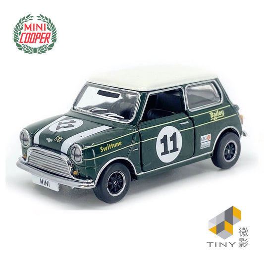 TINY CITY Mini Cooper Racing #11 1:50 - ATC64735