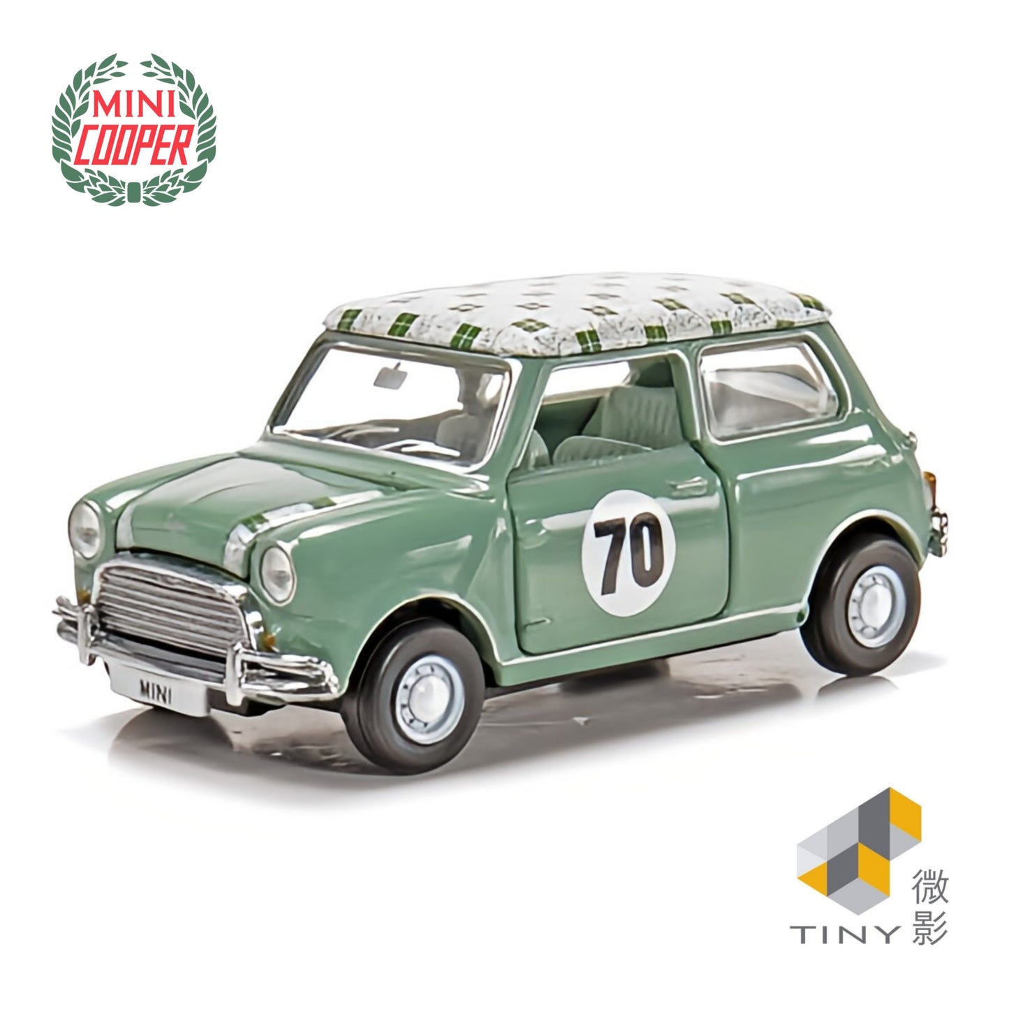 TINY CITY Mini Cooper MK1 1970's 1:50 - ATC64751