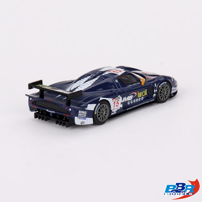 BBR MODELS Maserati MC12 Competizione #15 JMB Racing 2008 24hr of Spa 1:64 - BBRDIE6424