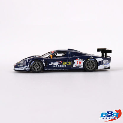 BBR MODELS Maserati MC12 Competizione #15 JMB Racing 2008 24hr of Spa 1:64 - BBRDIE6424