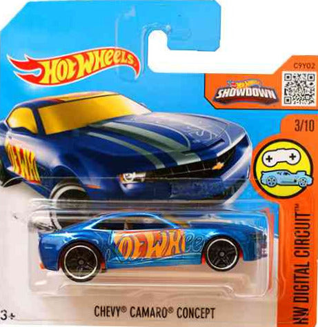 2016 HOT WHEELS Chevy Camaro Concept 23/250 HW Digital Concept 3/10 1:64 - DHX16