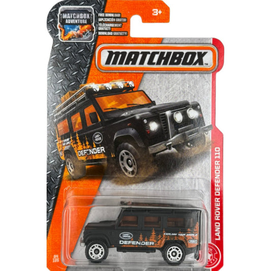 MATCHBOX Land Rover Defender 110 Black 84/125 MBX Heroic Rescue 1:64 - DVK94