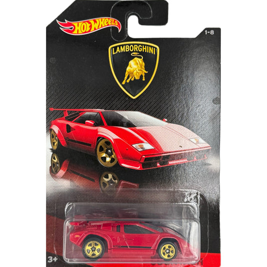 HOT WHEELS Lamborghini Countach LP500 - Lamborghini Series Walmart USA Exclusive 1/8 1:64 - DWF24