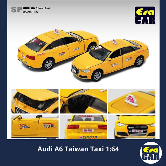 ERA CAR Audi A6 Taiwan Taxi Yellow - 1:64