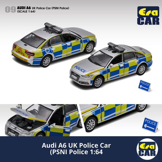 ERA CAR Audi A6 UK Police Car PSNI - 1:64