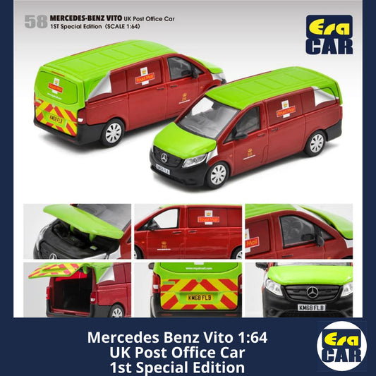 ERA CAR Mercedes Benz Sprinter UK Royal Mail Post Office Car #58 - 1:64