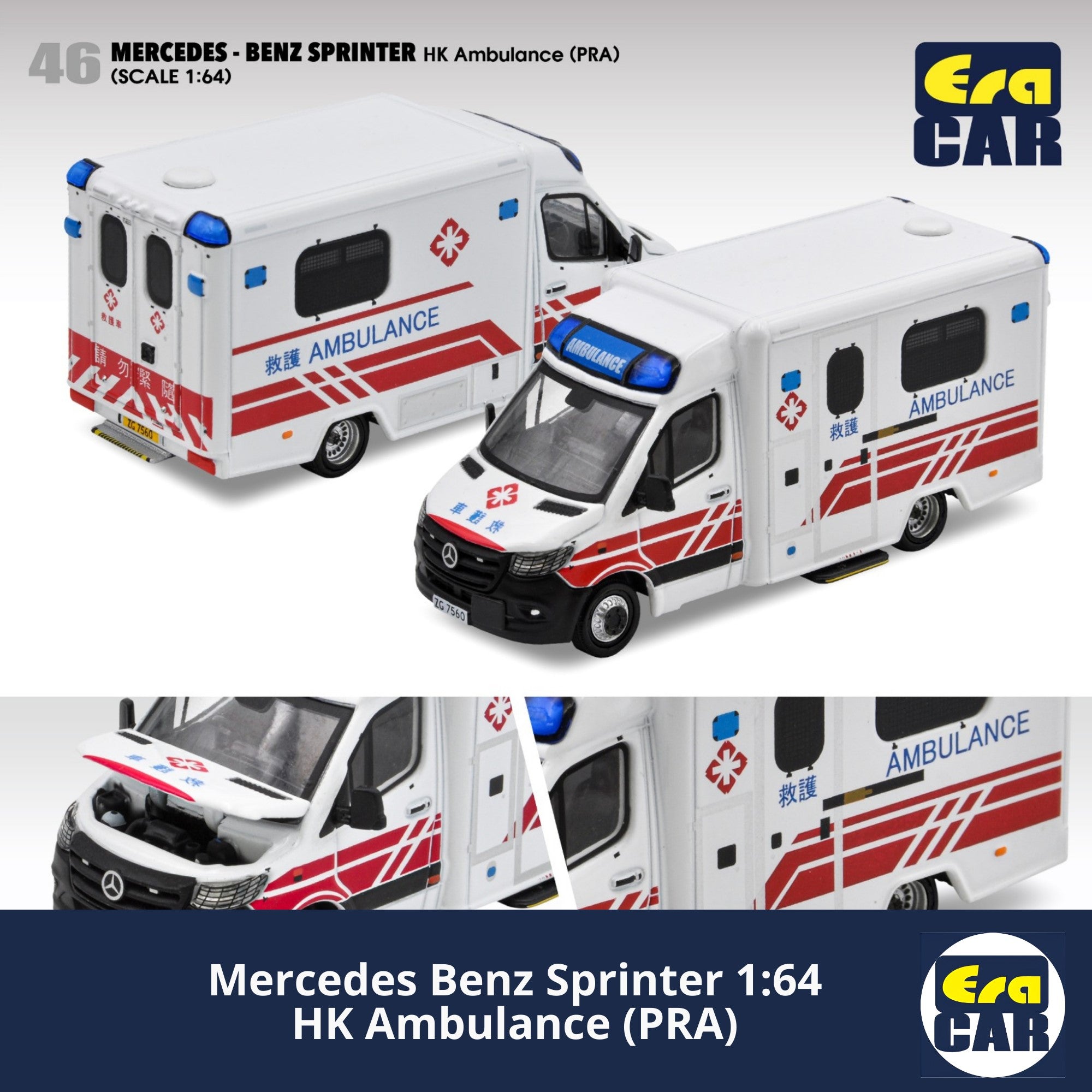 Mercedes benz fashion sprinter ambulance