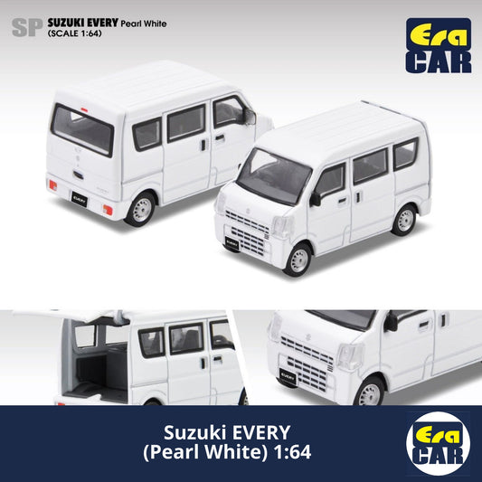 ERA CAR Suzuki EVERY (Pearl White) - 1:64