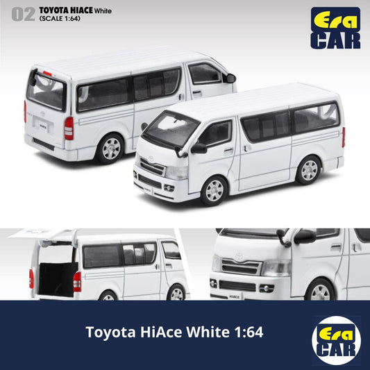 ERA CAR Toyota HiAce White #02 - 1:64