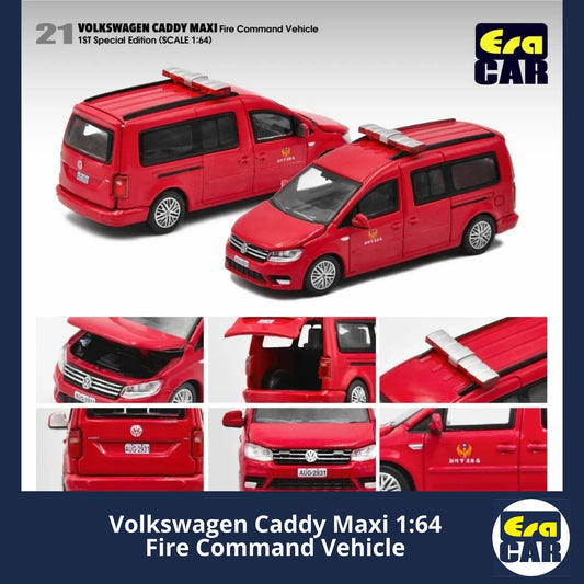 ERA CAR Volkswagen Caddy Maxi Fire Command Vehicle #21 - 1:64