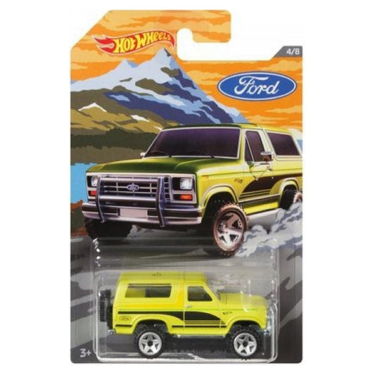 2018 HOT WHEELS Ford Bronco 4x4 Walmart USA Exclusive 4/8 - GDG65