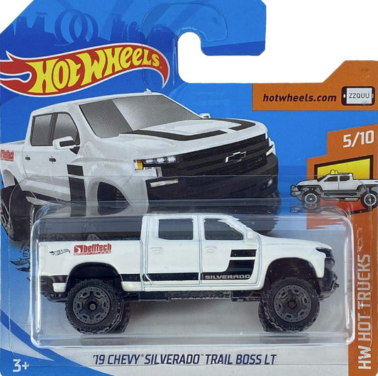 2020 HOT WHEELS '19 Chevy Silverado 151/250 HW Hot Trucks 5/10 1:64 - GHC37