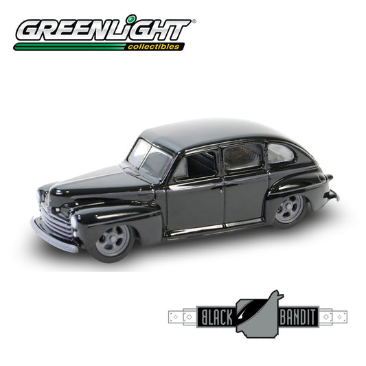 GREENLIGHT Black Bandit Series 29 - 1948 Ford Fordor Super Deluxe Lowrider 1:64 - 28150-A