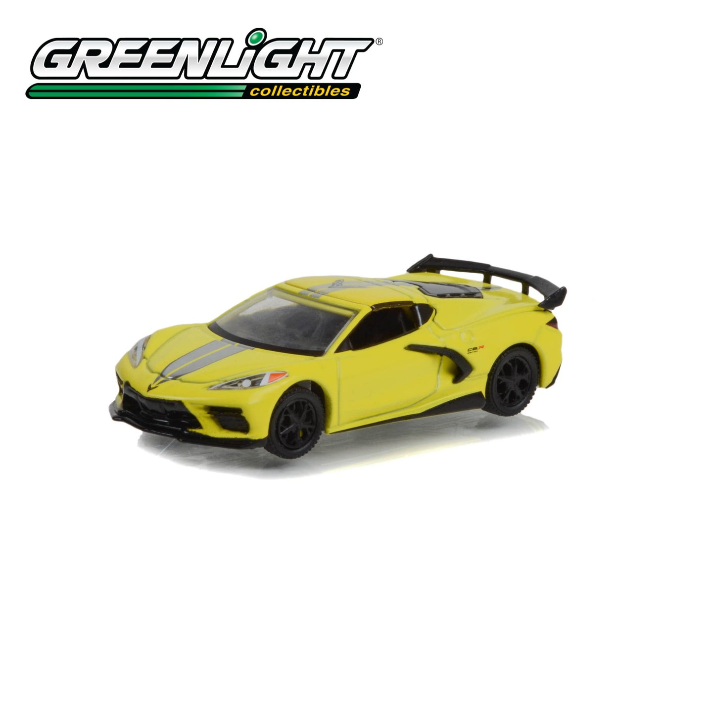 GREENLIGHT 2022 Chevrolet Corvette C8 Stingray Coupe - 2022 IMSA GTLM Championship Edition - Accelerate Yellow 1:64 - 30321