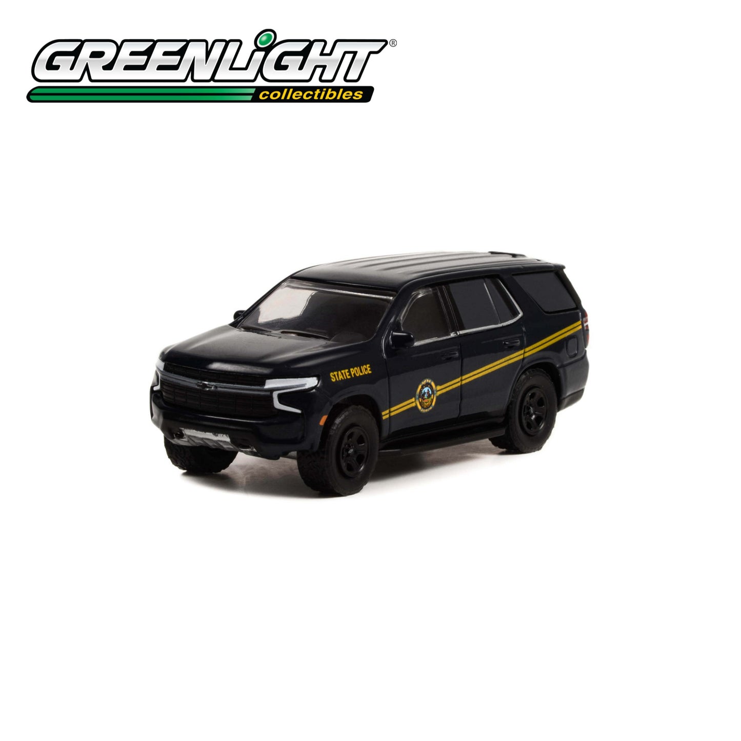 GREENLIGHT 2021 Chevrolet Tahoe Police Pursuit Vehicle (PPV) - West Virginia State Police  1:64 - 30343