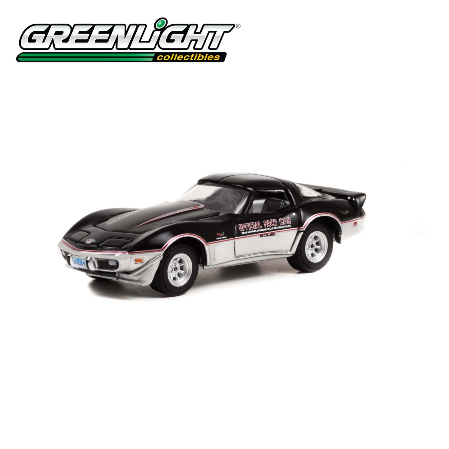 GREENLIGHT 1978 Chevrolet Corvette - 62nd Annual Indianapolis 500 Mile Race Official Pace Car 1:64 - 30347