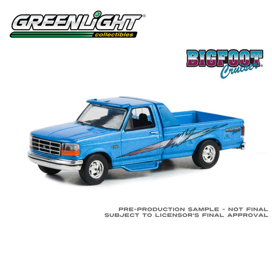 GREENLIGHT 1994 Ford F-150 - Bigfoot Cruiser #2 - Ford, Scherer Truck Equipment and Bigfoot 4x4 Collaboration 1:64 - 30376