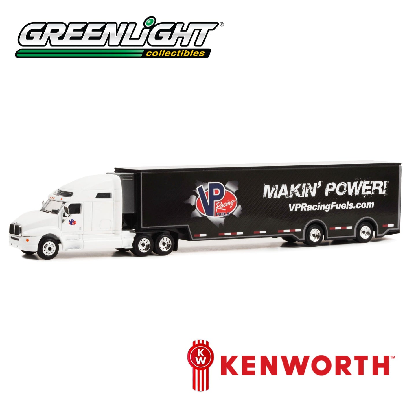 GREENLIGHT Kenworth T2000 - VP Racing Fuels 'Makin’ Power!' Transporter 1:64 - 30385