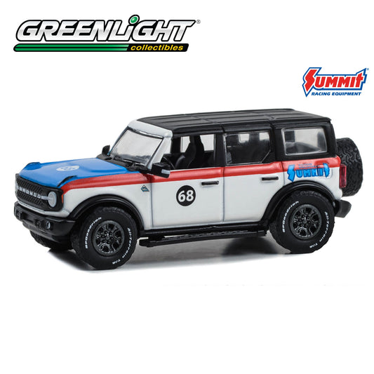 GREENLIGHT 2022 Ford Bronco Black Diamond - Summit Racing #68 1:64 - 30447