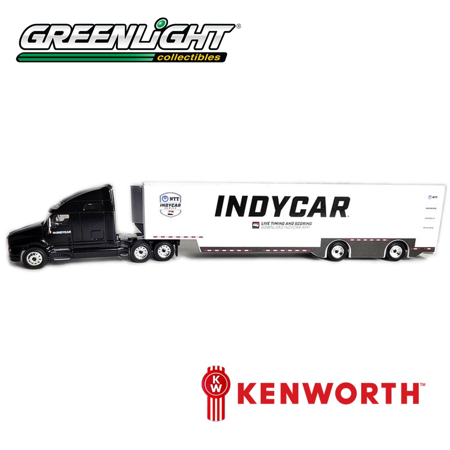 GREENLIGHT Kenworth T2000 - 2023 NTT IndyCar Series Team Transporter 1:64 - 30453