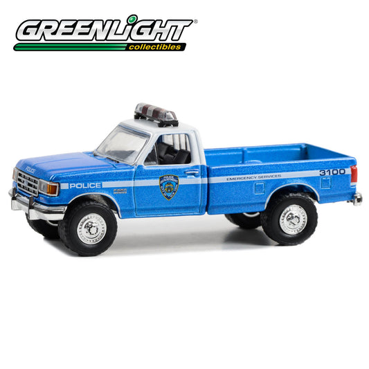 GREENLIGHT 1991 Ford F-250 - New York City Police Dept (NYPD) Emergency Services 1:64 - 30462