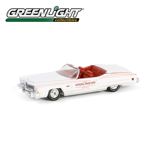 GREENLIGHT 1973 Cadillac Eldorado Convertible - 57th Annual Indianapolis 500 Mile Race Official Pace Car 1:64 - 30472