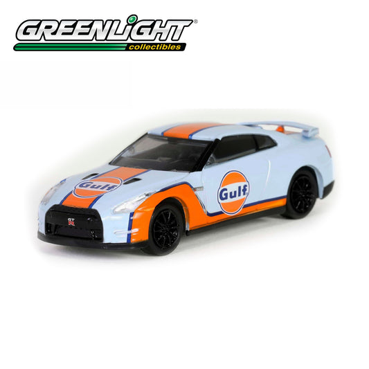 GREENLIGHT 2016 Nissan GT-R (R35) - Gulf Oil 1:64 - 30477