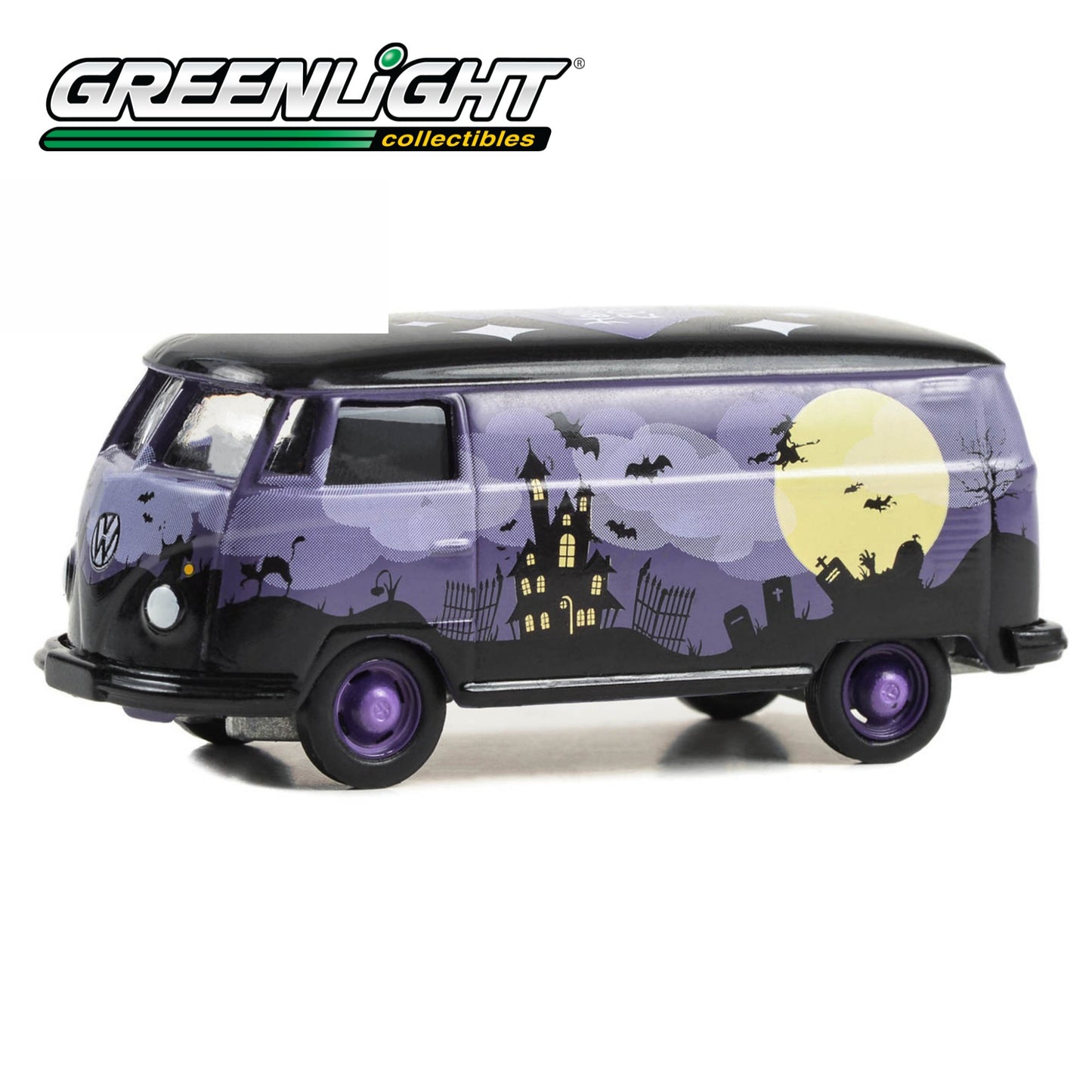 GREENLIGHT Volkswagen Type 2 Panel Van - Halloween 2024 1:64 - 30481