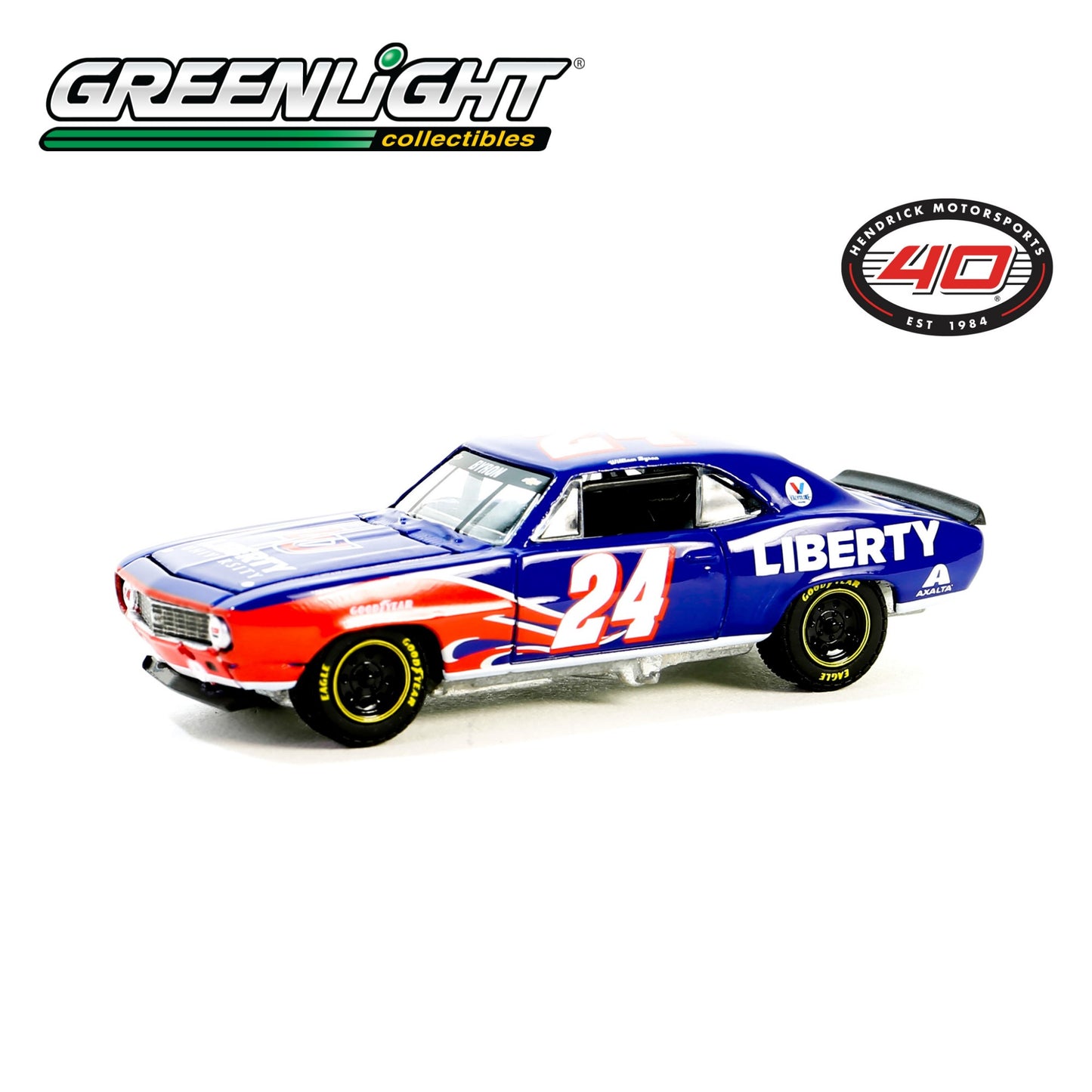 GREENLIGHT 1969 Chevrolet Camaro - William Byron / Hendrick Motorsports First Win Tribute - August 29, 2020 - Daytona International Speedway 1:64 - 30496